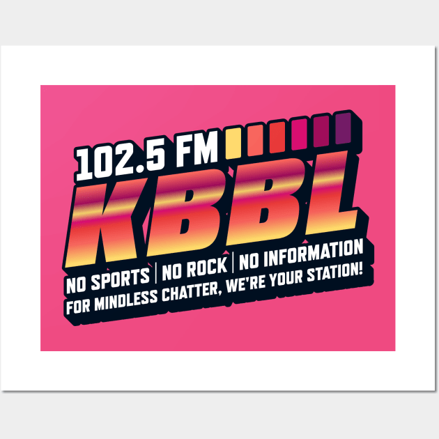 KBBL 102.5 Wall Art by winstongambro